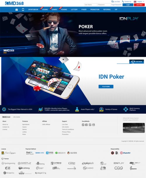 CMD368 Poker页面截屏